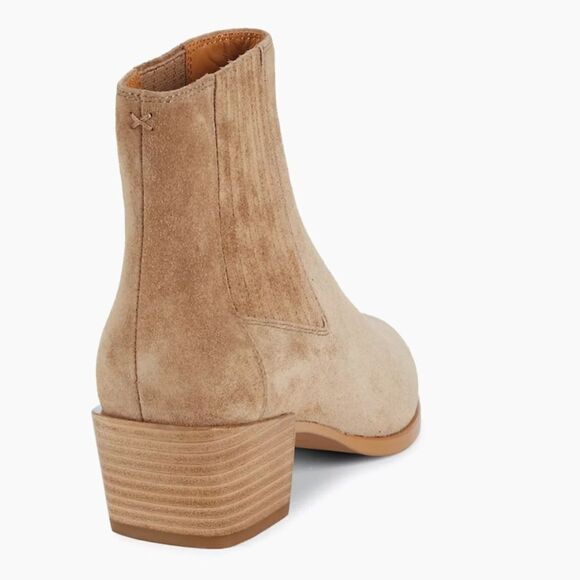 rag & bone Rover Tan Suede Ankle Chelsea Boots 7.5 - Picture 9 of 9